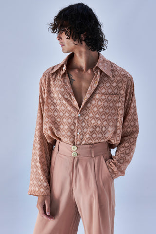 70's wide collar dress shirts ASOS DESIGN slim fit shirt with 70s collar in cream satin